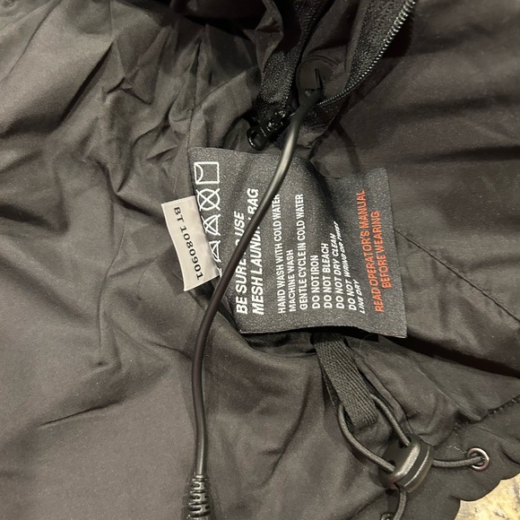 Black Heated Jacket Ororo New! - Picture 5 of 8